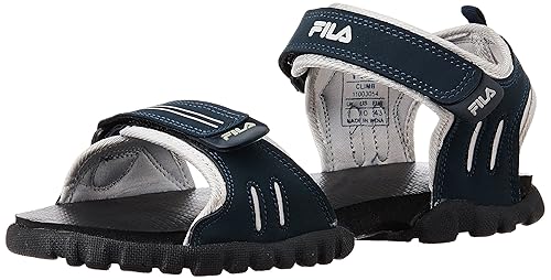 fila sandals mens silver