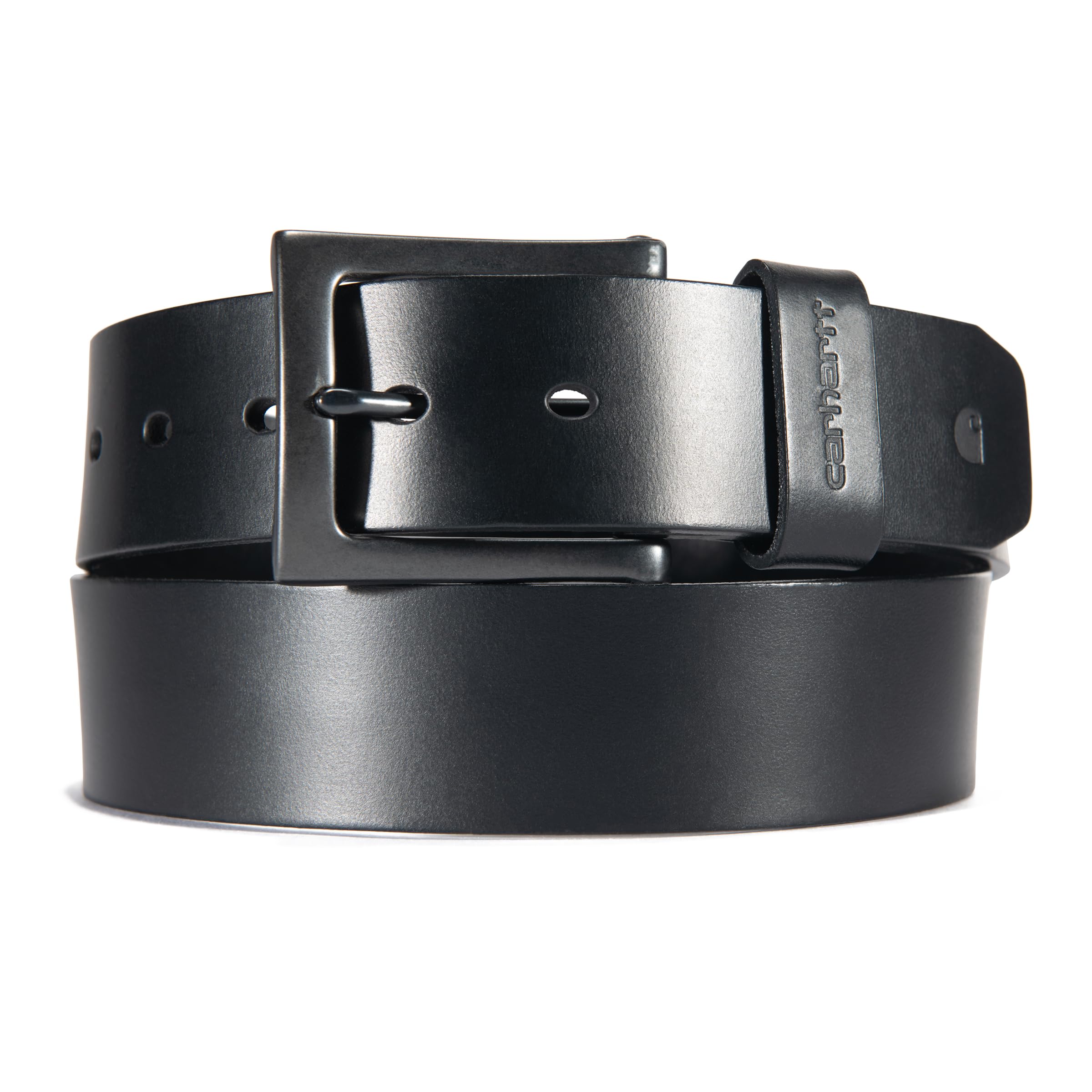 Carhartt Men's Anvil Leather Belt - Black -