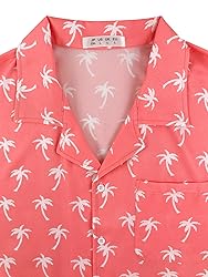 Hawaiian Shirts for Men Casual Beach Summer Shirt