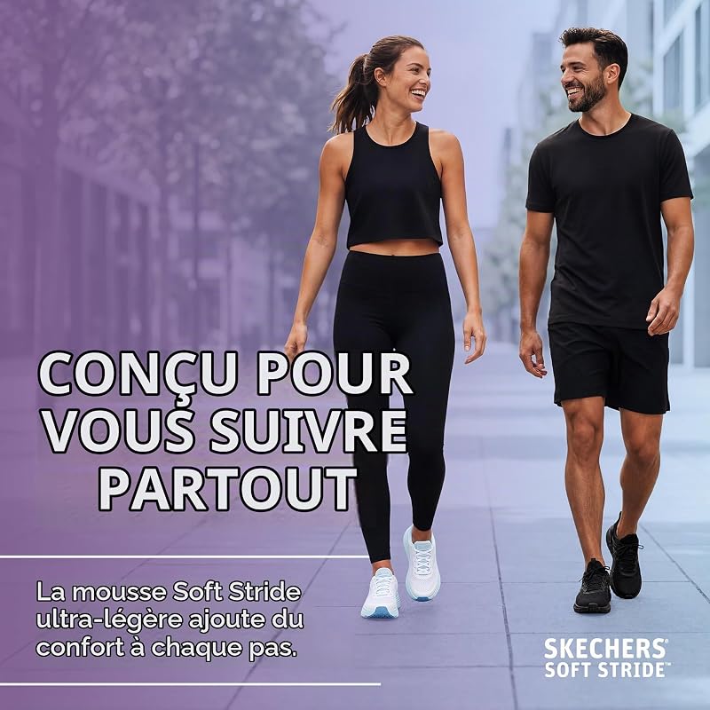 Baskets Max Cushioning Endeavour CANOVA pour Femme, Bordure synthétique Blanche Bleu Clair, 38 EU