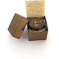 Engraved I Love You Tagua Nut. Express Your Feelings in a Beautiful and Unusual Way. Lifeforce Glass.