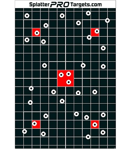 thumbnail image 2 of Deer Target 12x18 Splatter Targets Shots Burst Targets For Shooting Range 2 of 14