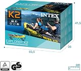 Intex Canoe Explorer K2 Kayak deux personnes Rames Pompe view 7