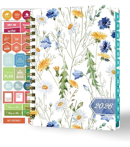 2026 Planner, Weekly And Monthly Calendar Planning Book, Jan 2026 - Dec 2026, Academic Agenda Planner For School Supplies And Office Desk Accessories - A5 (6.3" X 8.5