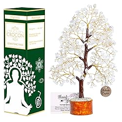 Clear Quartz Crystal Tree of Life - Chakra Tree for