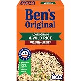 BEN'S ORIGINAL Flavored Long Grain Rice &amp; Wild Rice, Boxed Rice, 6 oz Box (Pack of 12)