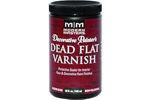 Modern Masters DP609-32 Dead Flat Varnish, 32-Ounce