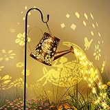GIGALUMI Solar Watering Can Lights Outdoor Garden Indoor Patio Path view 1