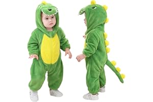 TONWHAR Infant Toddler Kid Halloween Cosplay Costume Kids' Animal Outfit Snowsuit