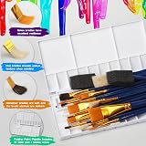 Halobios 25-Well Folding Palette with 25 Brushes Set view 2