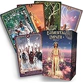Earth Moon Magick Elemental Empath Tarot Card Set - 52 Cards with Guidebook Promotes Clarity, Spiritual Awakening - Recycled
