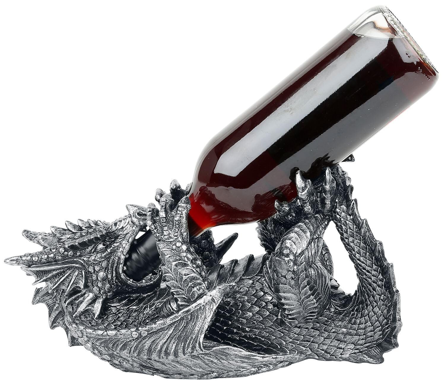 Nemesis Now Guzzlers Dragon Wine Bottle Holder 32cm Black