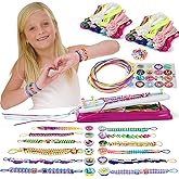 IQKidz Friendship Bracelet Making Kit - Make Bracelets Craft Toys for Girls Age 8-12 yrs, Cool Birthday Gifts for 6 7 9 10 11 Years Old Kids, Christmas Gift Set