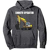 Excavator Driver Gifts & Funny Digger Operator Pullover Hoodie