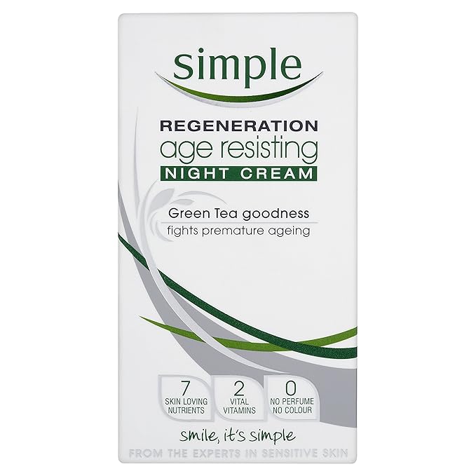 simple regeneration age resisting night cream