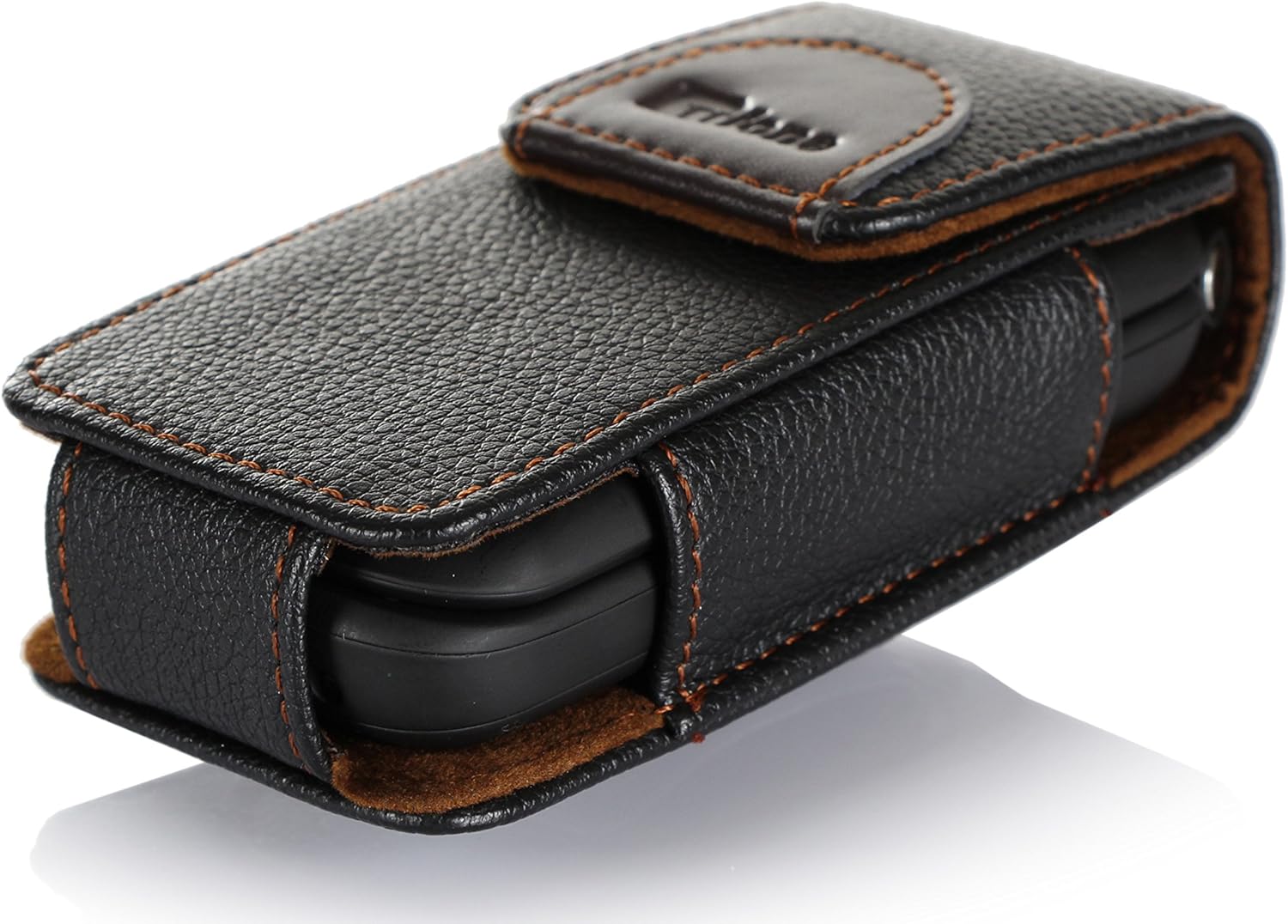 TTfone Premium Holster Case Impact Resistant with belt clip Big Button Mobile Phones (TTCF4 Star TT300), black/silver - Image 5