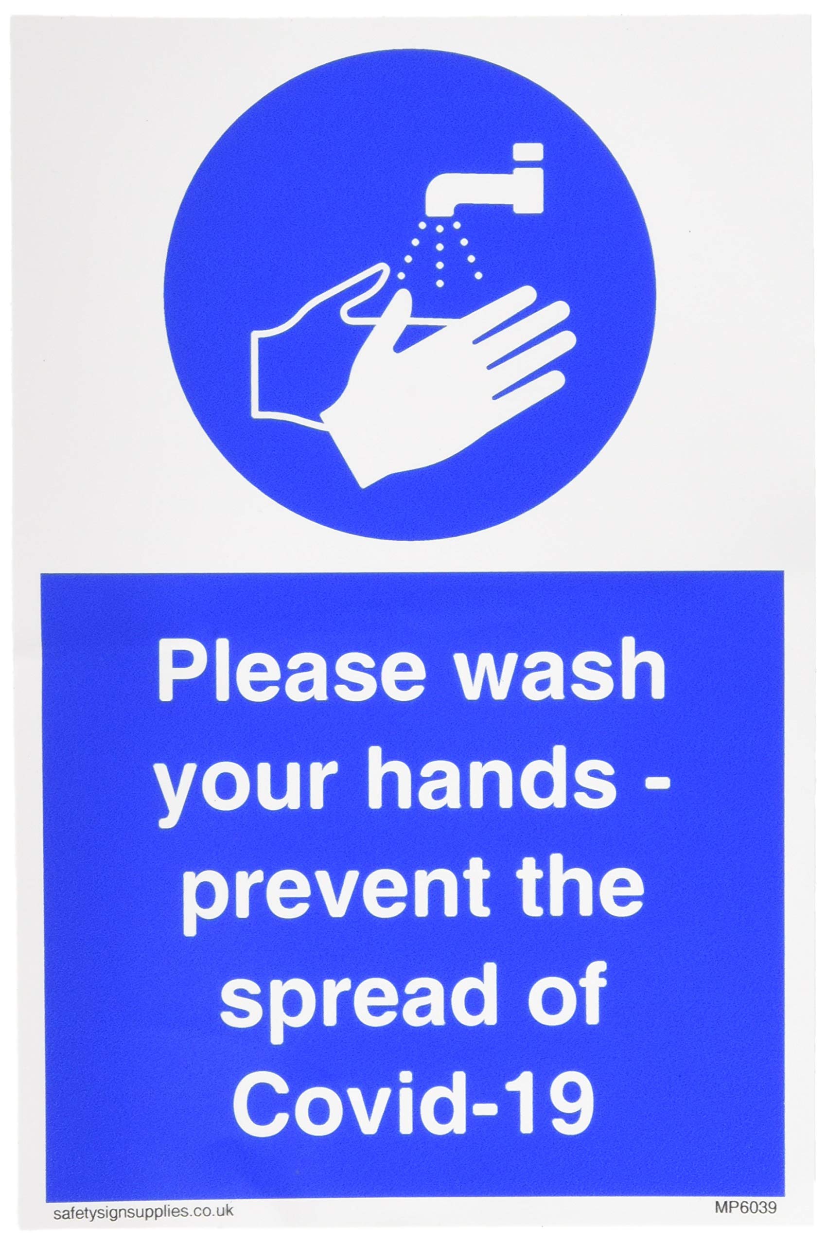 Viking Signs Please wash your hands - prevent the spread of Covid-19