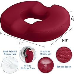 CloudBliss Donut Pillow Seat Cushion Chair Pad for