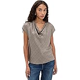 Vince Women's Pressed Plaid Blouse