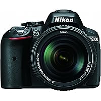 Nikon D5300 24.2 MP CMOS Digital SLR Camera with 18-140mm f/3.5-5.6G ED VR AF-S DX NIKKOR Zoom Lens (Black)
