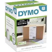 thumbnail interactive-video image 1 of 5 Rolls Multipurpose Thermal Labels For Dymo Labelwriter 450 – 1-1/4 X 2-1/4, 1000/Roll 1 of 3
