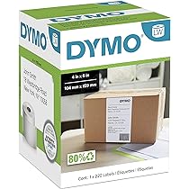 5 Rolls Multipurpose Thermal Labels For Dymo Labelwriter 450 – 1-1/4 X 2-1/4, 1000/Roll