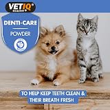 VetIQ Denti-Care Dental Powder for Dogs & Cats 60g Natural Plaque Tartar view 5