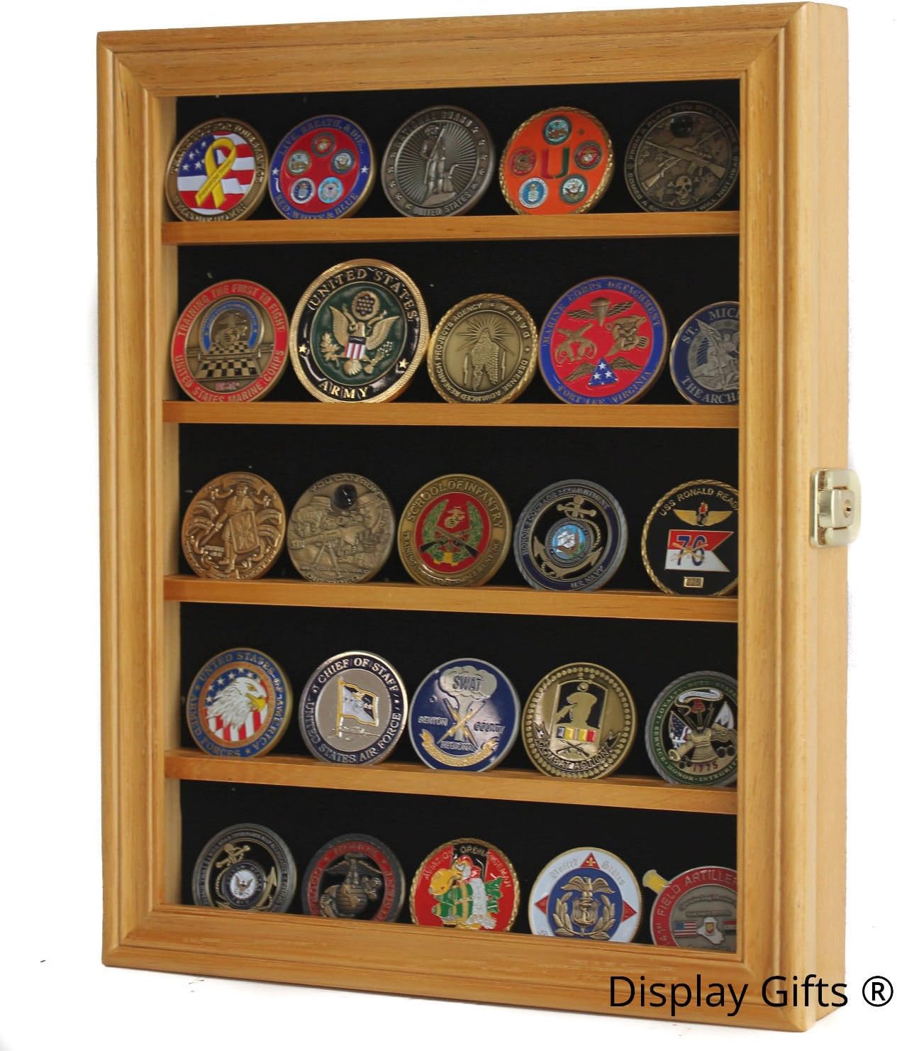 Display Gifts Inc. 30 Militaire Challenge Coin, Jeton de Poker, Sports