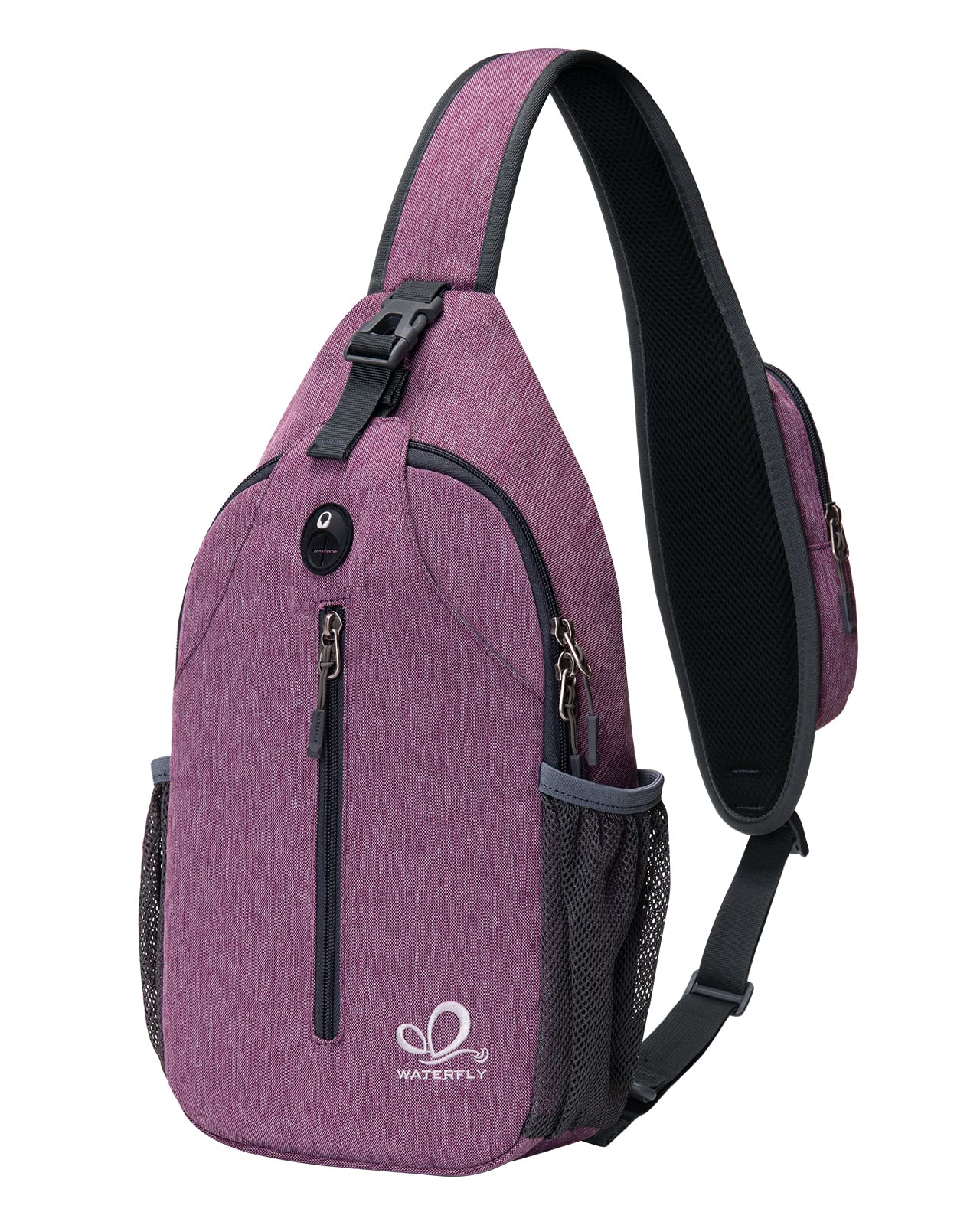 Waterfly Sling Bag Backpack Shoulder Crossbody Chest Bags Hiking Casual Daypack for Men Women