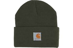Carhartt Kids' Watch Hat Knit Beanie, Olive, Infant/Toddler