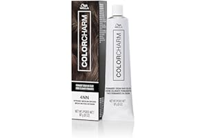 COLORCHARM Permanent Cream Hair Color | 4NN Intense Medium Brown | 2 oz. | 57 g