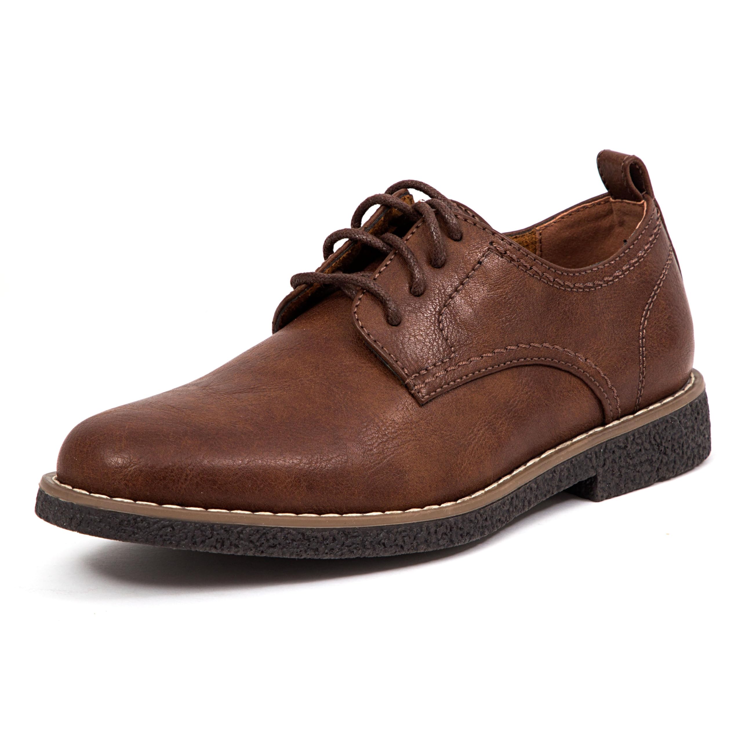 Deer Stags Boy's Oxford, Brown-Zander, 5.5 Big Kid Image Deer Stags Boy's Oxford, Brown-Zander, 5.5 Big Kid Image