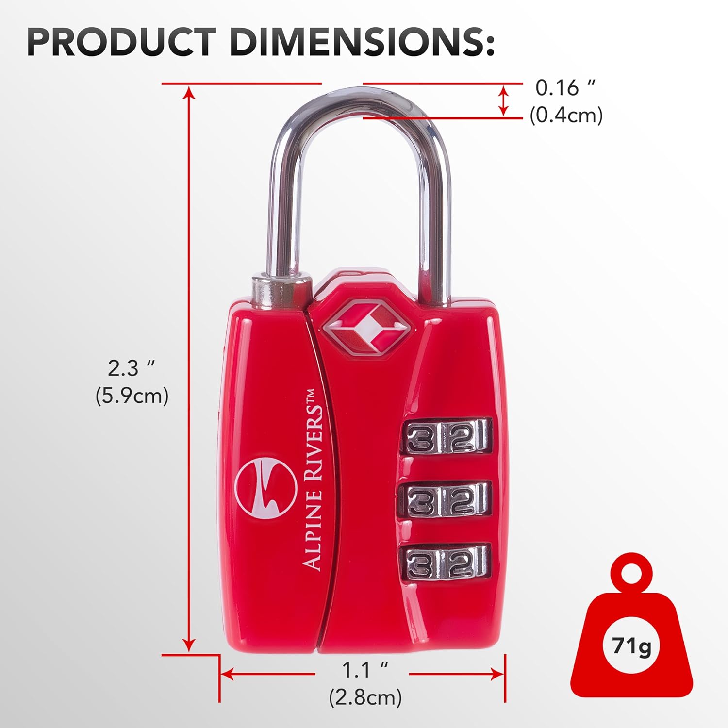 ultratuff tsa approved lock