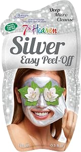 7th Heaven Silver Easy Peel Off Face Mask Smithsonite Orchid Violet Deep view 1