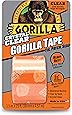 Gorilla 6015002 Crystal Duct Tape, 1.5” x 5 yd, (Pack of 1), Clear