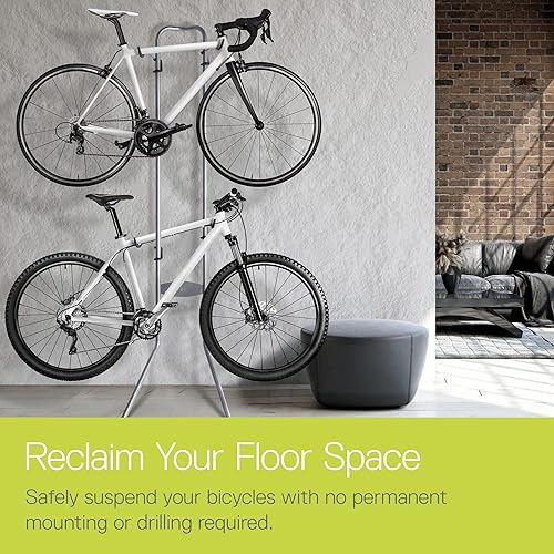 Delta Cycle Michelangelo Bike Storage Rack Gravity Fully