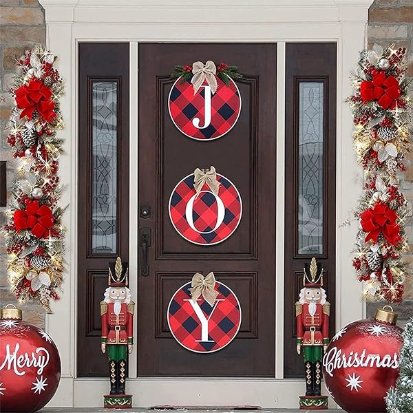ARTIFICIAL CHRISTMAS SWAG CORDLESS PRELIT TEARDROP SWAGS CHRISTMAS WREATH WITH LIGHTS RUSTIC STAIR GARLAND WITH CHRISTMAS BALL 30LIGHT CHRISTMAS SWAGS STAIRCASE MAILBOX FRONT DOOR WALL DECORATIONS (A)