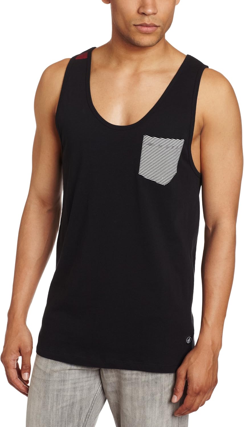 Men's Insurgence Tank Top, color negro, talla Large