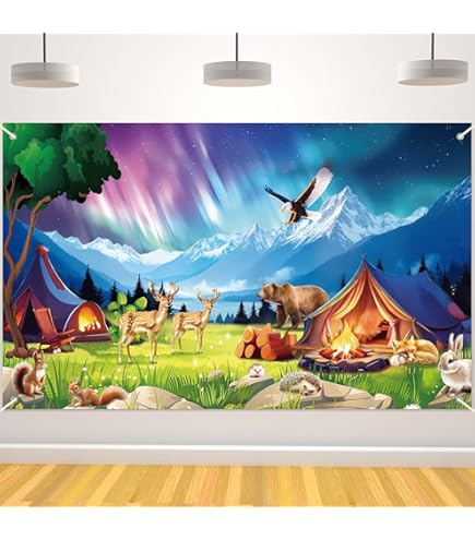 VBS 2025 Backdrop Decorations - 18 Ft X 6 Ft Super Sized Colorful Background For Vacation Bible School & Parties