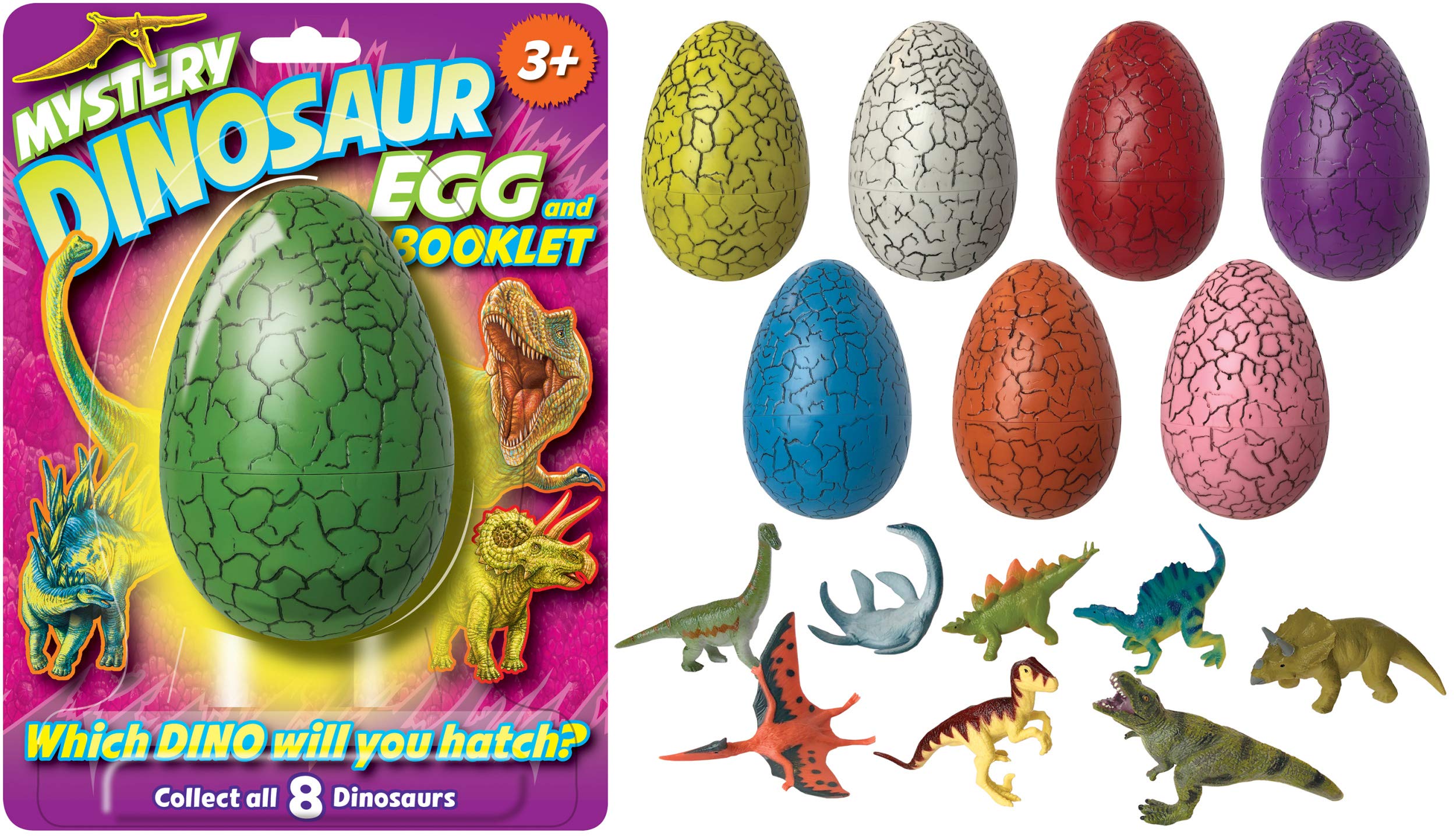 Mystery Egg Dinosaur and Booklet 