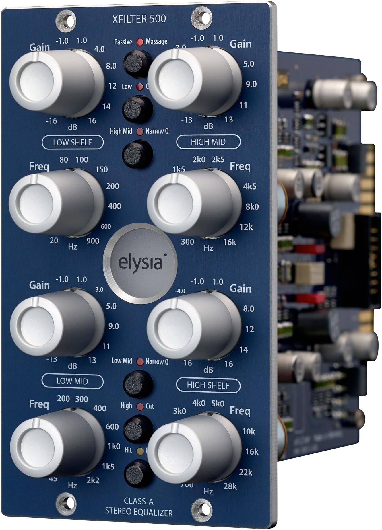 Elysia X FILTER 500 Series Class A Stereo Equalizer