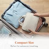 Lifewit Travel Toiletry Bag Large Hanging Cosmetic Organizer with PVC Clear view 7