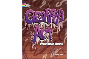 Graffiti Art Coloring Book (Dover Design Coloring Books)