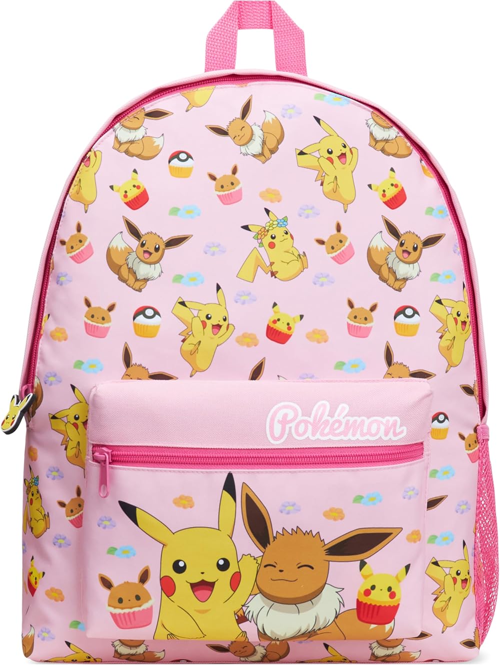 Pokémon Pikachu Charizard Pink Backpack Kids Teenagers School Bag Rucksack