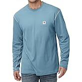 VANDISI FR Shirts Fire Resistant Shirts Clothing for Men 100% Cotton Pre-Washed 6.5oz Lightweight FR Long Sleeve Shirts