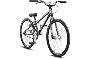 Mongoose Title Junior, Expert, Mini, and Micro BMX Race Bike, 20-Inch Wheels, Beginner to Intermediate Riders, Lightweight Aluminum Frame, Internal Cable Routing