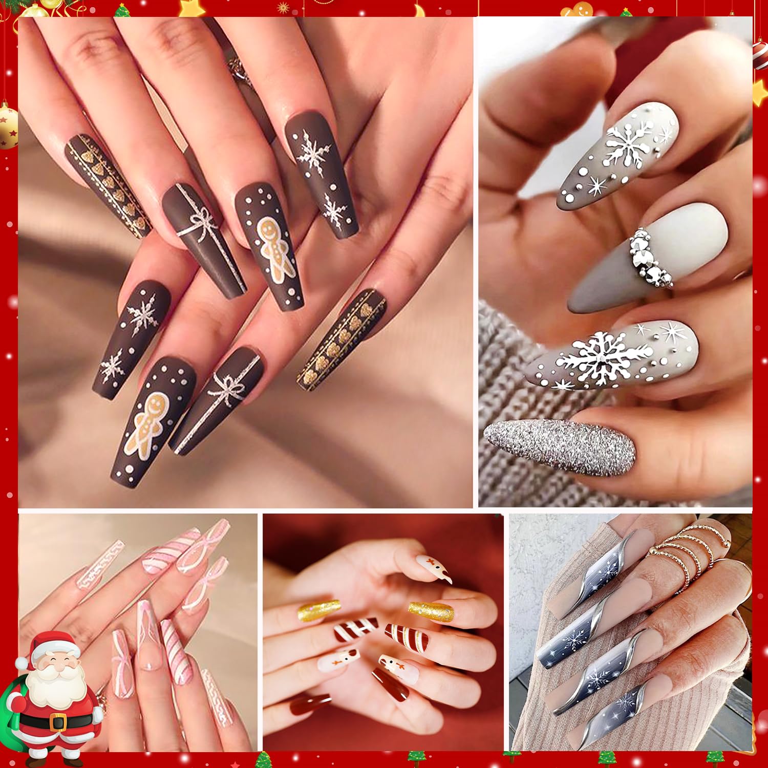 Beauty Advent Calendar 2024 for Women Teen Girls Gel Nail Polish Set, Christmas Countdown Calendar Makeup, Xmas Gift Box - Image 3