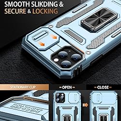 GOODON for iPhone 11 Pro Max Case with Sliding