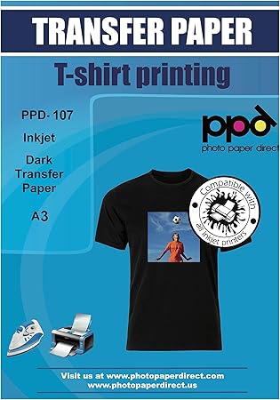 Sheets A3 Inkjet T-Shirt Transfer Paper 