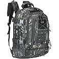 ZSearARMY Large Tactical Backpack for Men Military Backpack with DIY System for Travel, Work,Camping,Hunting,Hiking,Sports (Night Camo)
